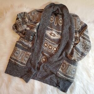 Jack Shawl-Collar Knit Cardigan